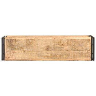 Tv-meubel 120x30x40 cm ruw mangohout 3