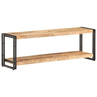 Tv-meubel 120x30x40 cm ruw mangohout 9