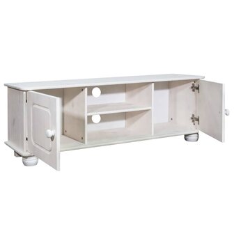 Tv-meubel 115x29x40 cm massief grenenhout 3