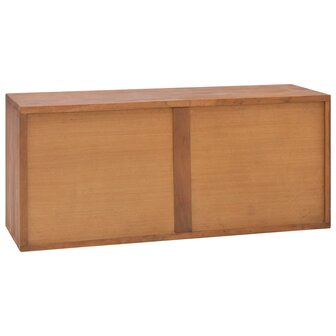 Tv-meubel 90x30x40 cm massief teakhout 4