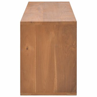 Tv-meubel 110x30x40 cm massief teakhout 3