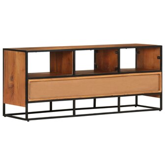 Tv-meubel 110x30x45 cm massief acaciahout 4