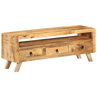 Tv-meubel 110x30x40 cm massief mangohout 1