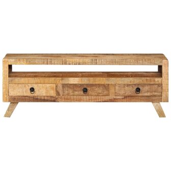 Tv-meubel 110x30x40 cm massief mangohout 2