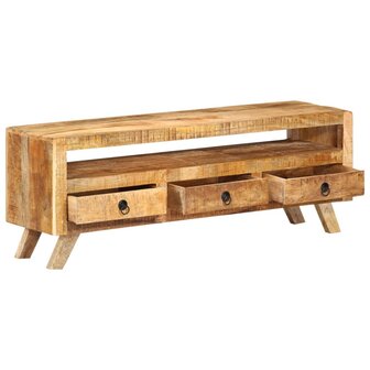 Tv-meubel 110x30x40 cm massief mangohout 3