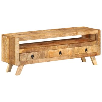 Tv-meubel 110x30x40 cm massief mangohout 10