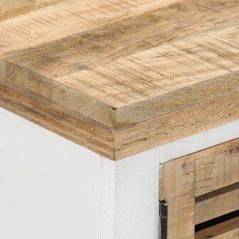 Tv-meubel 110x30x40 cm massief mangohout 6