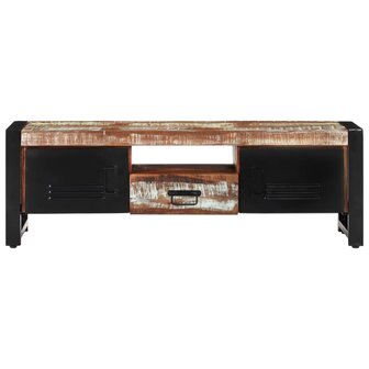 Tv-meubel 120x30x40 cm massief gerecycled hout 2