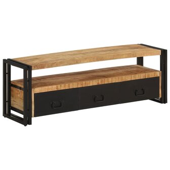 Tv-meubel 120x30x40 cm massief mangohout 1