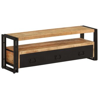 Tv-meubel 120x30x40 cm massief mangohout 10