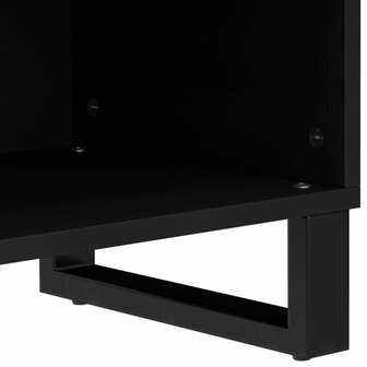 Tv-meubel 80x33x46 cm massief mangohout en bewerkt hout 8