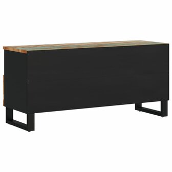 Tv-meubel 100x33x46 cm massief hout gerecycled en bewerkt hout 6