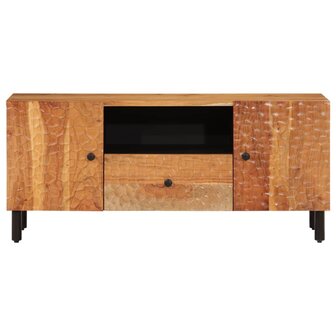 Tv-meubel 105x33x46 cm massief acaciahout 5