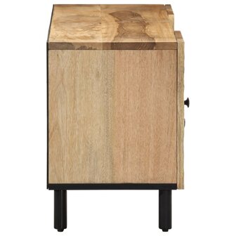 Tv-meubel 105x33x46cm massief mangohout 4