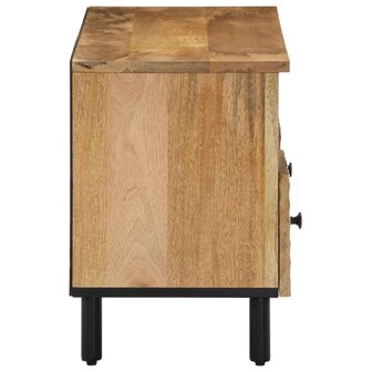 Tv-meubel 100x33x46 cm massief mangohout 4