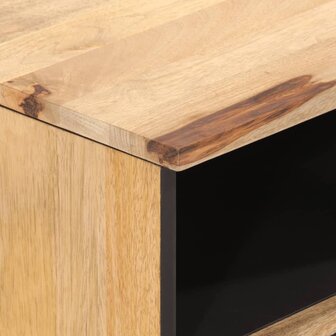 Tv-meubel 70x33x46 cm massief mangohout 8