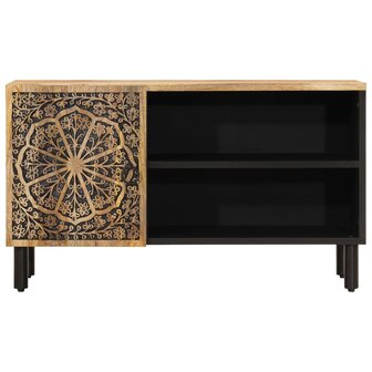 Tv-meubel 80x31x46 cm massief mangohout 5