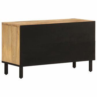 Tv-meubel 80x31x46 cm massief mangohout 7