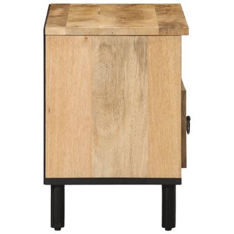 Tv-meubel 80x33x46 cm massief mangohout 6