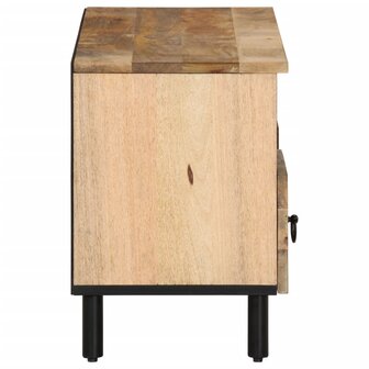 Tv-meubel 100x33x46 cm massief mangohout 6