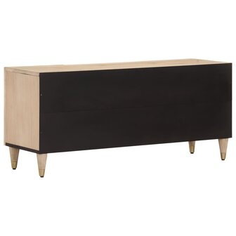 Tv-meubel 105x33x46cm massief mangohout 5