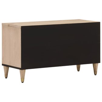 Tv-meubel 80x31x46 cm massief mangohout 5