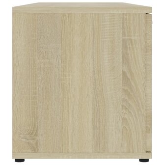 Tv-meubel 120x34x37 cm bewerkt hout sonoma eikenkleurig 8