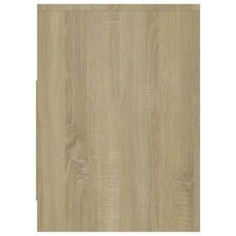 Tv-meubel 102x37,5x52,5 cm bewerkt hout sonoma eikenkleurig 7