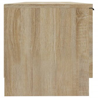 Tv-meubel 102x35x36,5 cm bewerkt hout sonoma eikenkleurig 5