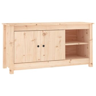 Tv-meubel 103x36,5x52 cm massief grenenhout 2