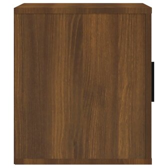 Tv-meubel 100x35x40 cm bewerkt hout bruin eikenkleur 6