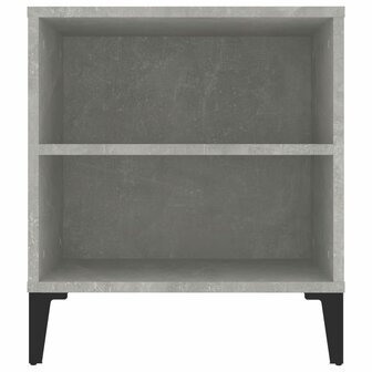 Tv-meubel 102x44,5x50 cm bewerkt hout betongrijs 8