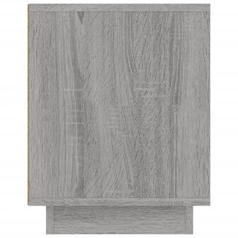 Tv-meubel 102x35x45 cm bewerkt hout grijs sonoma eikenkleurig 8