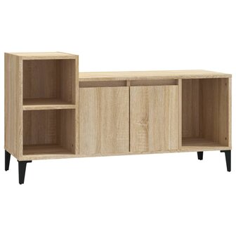 Tv-meubel 100x35x55 cm bewerkt hout sonoma eikenkleurig 2