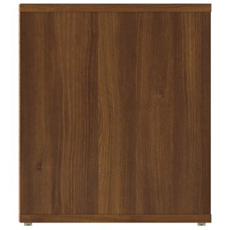 Tv-meubel 100x35x40 cm bewerkt hout bruin eikenkleur 8