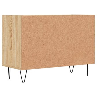 Tv-meubel 69,5x30x50 cm bewerkt hout sonoma eikenkleurig 6