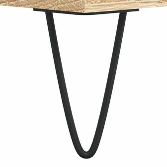 Tv-meubel 69,5x30x50 cm bewerkt hout sonoma eikenkleurig 7