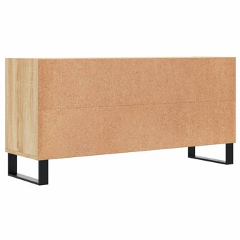 Tv-meubel 103,5x30x50 cm bewerkt hout sonoma eikenkleurig 6