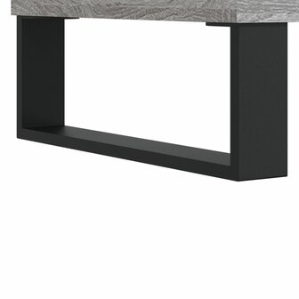 Tv-meubel 103,5x30x50 cm bewerkt hout grijs sonoma eikenkleurig 7