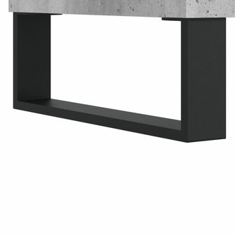 Tv-meubel 80x36x50 cm bewerkt hout betongrijs 10