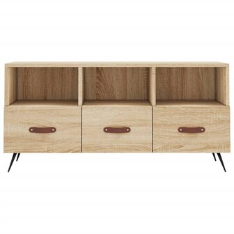 Tv-meubel 102x36x50 cm bewerkt hout sonoma eikenkleurig 5