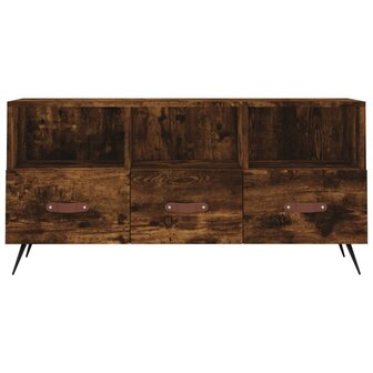 Tv-meubel 102x36x50 cm bewerkt hout gerookt eikenkleurig 5