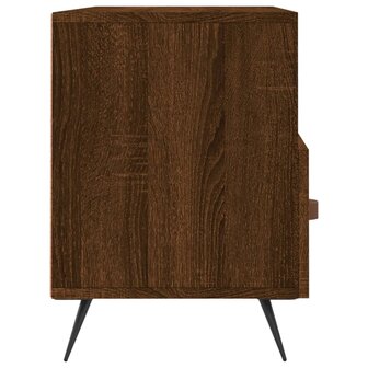 Tv-meubel 102x36x50 cm bewerkt hout bruin eikenkleur 7