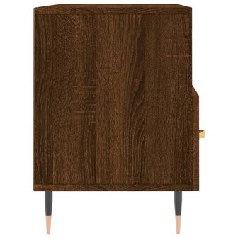 Tv-meubel 102x36x50 cm bewerkt hout bruin eikenkleur 7