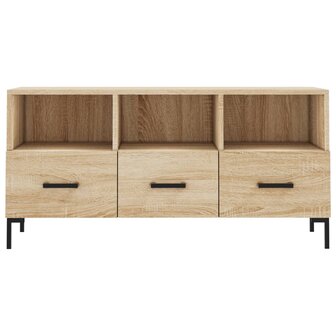 Tv-meubel 102x36x50 cm bewerkt hout sonoma eikenkleurig 5