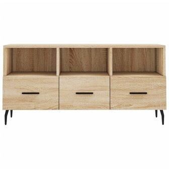 Tv-meubel 102x36x50 cm bewerkt hout sonoma eikenkleurig 5