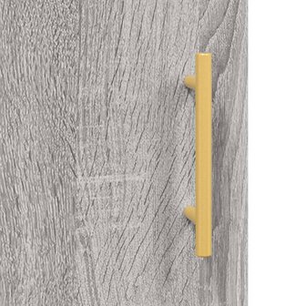 Tv-meubel 150x30x50 cm bewerkt hout grijs sonoma eikenkleurig 9