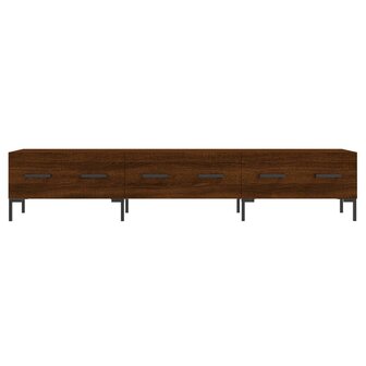 Tv-meubel 150x36x30 cm bewerkt hout bruin eikenkleur 5