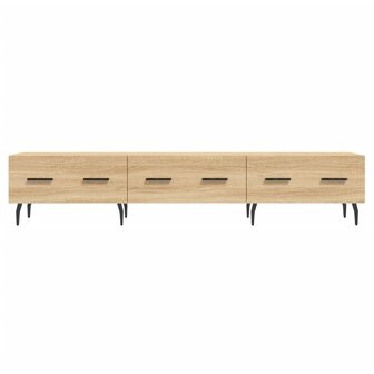 Tv-meubel 150x36x30 cm bewerkt hout sonoma eikenkleurig 5