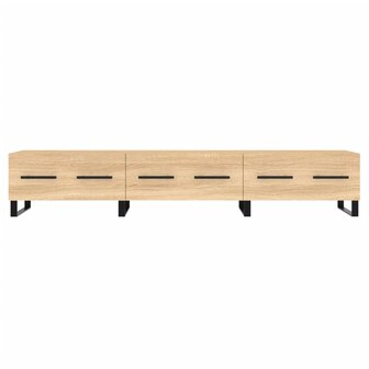 Tv-meubel 150x36x30 cm bewerkt hout sonoma eikenkleurig 5